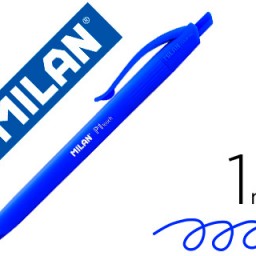 Bolígrafo Milan P1 Touch tinta azul
